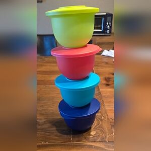 Colorful Stackable Bowls Set